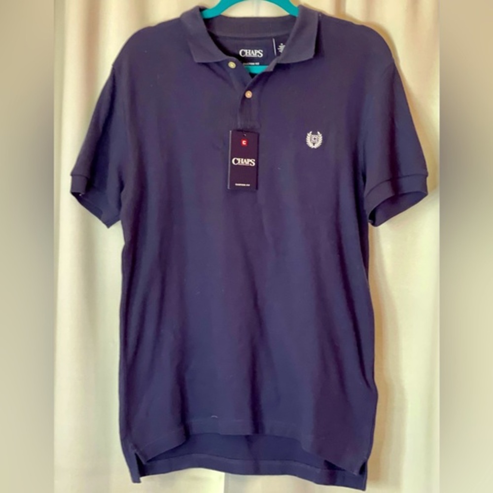 Brand New Men’s Chaps Polo Navy Size Medium